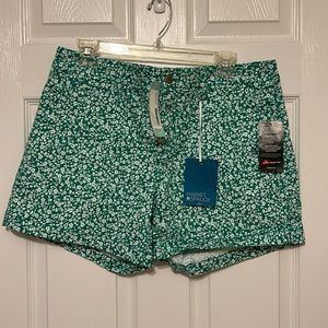 COPY - Market & Spruce Turquoise Floral Shorts